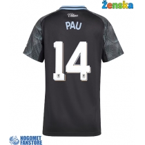 Aston Villa Pau Torres #14 Gostujuci Dres za Ženska 2025-26 Kratak Rukav